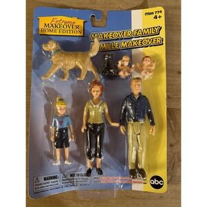 Extreme Makeover Home Edition Makeover Family 1:12 Scale Figures 2006 ABC Item